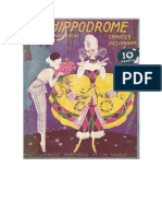 Programa HIPPODROME 1922