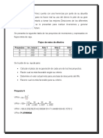 Evaluación de Proyectos de Inversión en Situaciones Inflamatorias