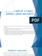 Nursing Care of A Family During Labor and Birth