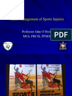 Acute Management of Sports Inj 1