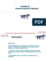 A Study On E Nterprise R Esource P Lanning