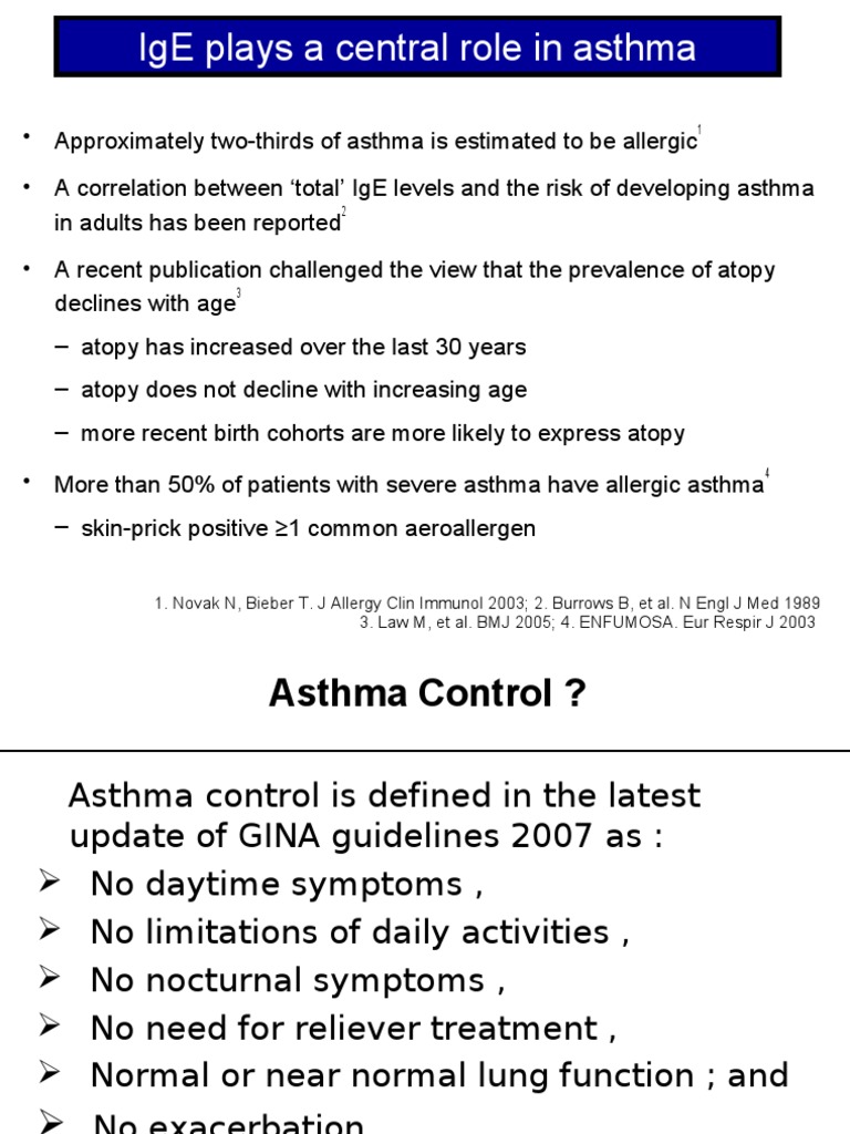 XOLAIR Asthma Allergy