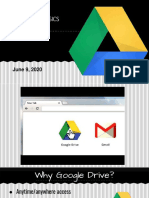Google Drive Basics PDF