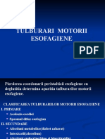 Tulburari Motorii Esofagiene