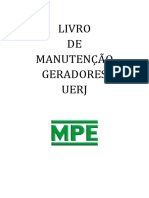 LIVRO                                DE                   MANUTENÇÃO                GERADORES       UERJ