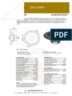 DISCOVERY SERIES WOOFER