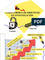 Como Formular Objetivos en Investigacion