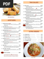 Simply Asia Menu Overview | PDF | Thai Cuisine | Dumpling