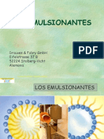 7 - Los Emulsionantes