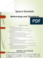 Meteorology and Climatolody
