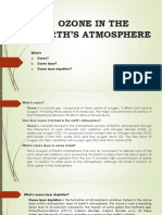 Ozone in The Earth's Atmosphere PDF