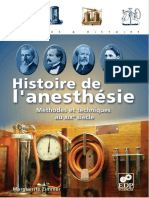 Histoire de L - Anesthésie PDF