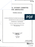 National Advisory Committee For Aeronautics: Technical Note 2421