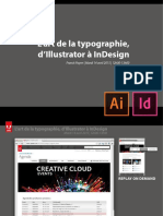 Typographie Dillustrator Et Indesign