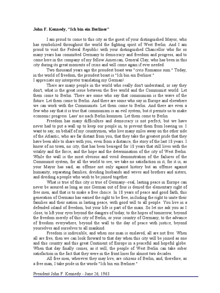 John Kennedy 1963 | PDF