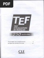 TCF Exam Structure and Sample Questions | PDF | Test (Assessment ...