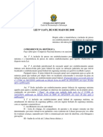 Lei transfere presos federais máxima segurança