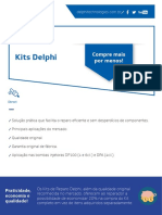 Kits Delphi parcial para reparação de bombas