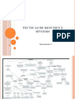 Técnicas de Resumen y Síntesis Clase 22