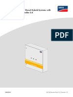 Use of Gensets in PV Diesel Hybrid Systems With SMA Fuel Save Controller 2.0