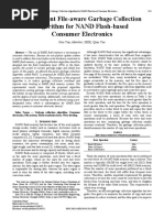 An Efficient File-Aware Garbage Collection Algorithm For NAND Flash-Based Consumer Electronics