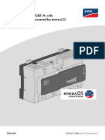 Sma Data Manager M With Sunny Portal Powered by Ennexos: Operating Manual