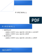Security: Firewall