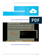 How To Create Con Folder in Windows Using CMD Computer Tricks PDF