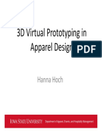 3D Virtual Prototyping in Apparel Design