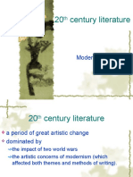 20th Century Literature Background