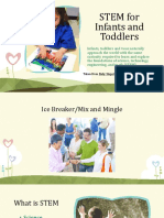 STEM For Infants and Toddlers