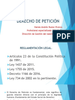 Derecho de Peticion