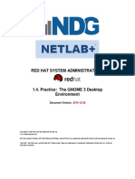 Red Hat System Administration I 1.4 Practice