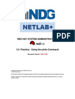 Red Hat System Administration I 3.4 Practice