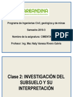 Clase 2 Investigación Del Subsuelo