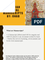 Georgian Medical Manuscripts by