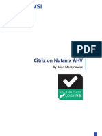 Reference Architecture - Citrix On Nutanix AHV