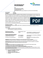 IVD-Informationsblatt XN-1000 PDF