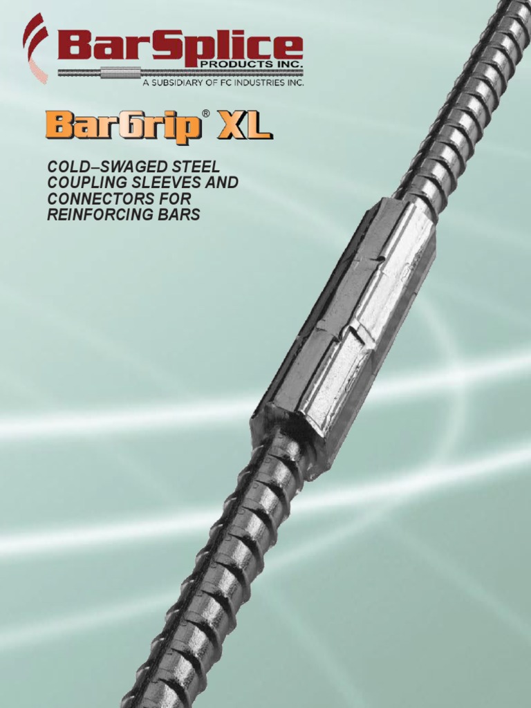 Cold - Swaged Steel Coupling Sleeves and Connectors For Reinforcing ...