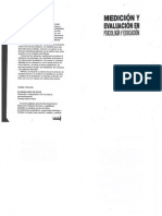 LIBRO - Medicion - y - Evaluacion - en - Psic - Portatil PDF