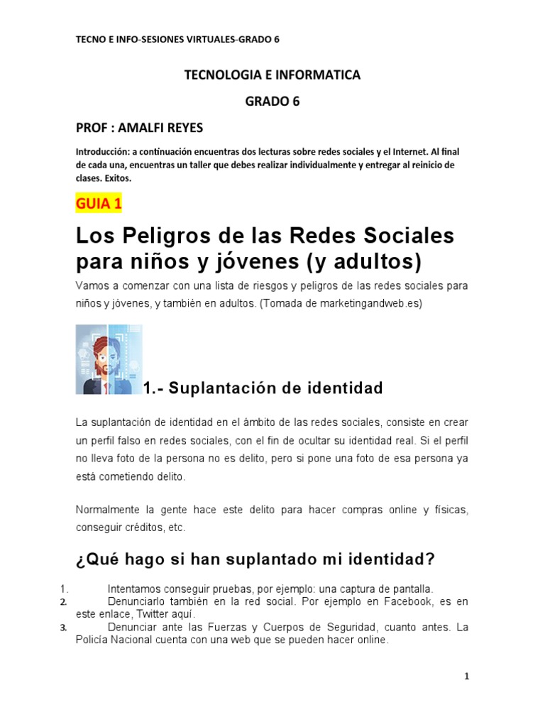 Guía de seguridad en internet para niños