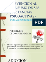 Prevencion Al Consumo de Spa (Sustancias Psicoactivas