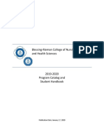 2019-2020 Program Catalog and Handbook 2nd Issue PDF