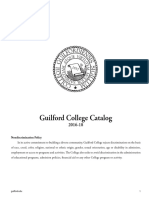 Guilford College Catalog 2016-18 - 0 PDF