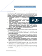 Gestión talento humano desafíos globalización