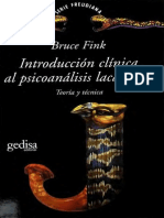 Introducción clínica al psicoanalisis lacaniano [Bruce Fink].pdf