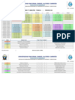 Universidad Nacional Daniel Alcides Carrión: Horario 7º Semestre Turno A - Periodo 20A