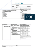 Saint Joseph School: Curriculum Map Mathematics 7