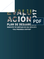 Evaluación 2017 Plan Desarrollo 2016 - 2019