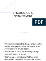 Privatisation &amp Disinvestment-Prince Dudhatra-9724949948